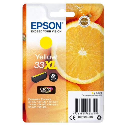 Epson - Cartuccia ink - 33XL - Giallo...