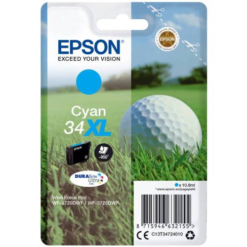 Epson - Cartuccia ink - 34XL - Ciano...