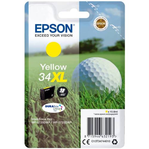 Epson - Cartuccia ink - 34XL - Giallo...