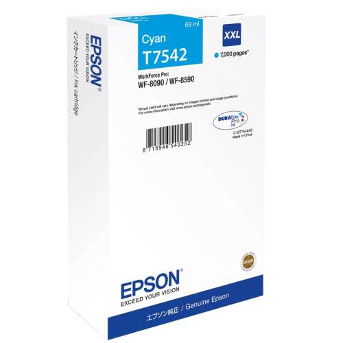 Epson - Cartuccia ink - Ciano - T7542...