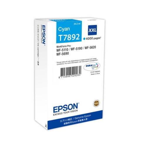 Epson - Tanica - Ciano - T7892 -...