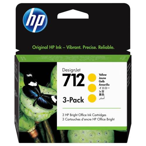 Hp - Conf. 3 Cartucce ink originale-...