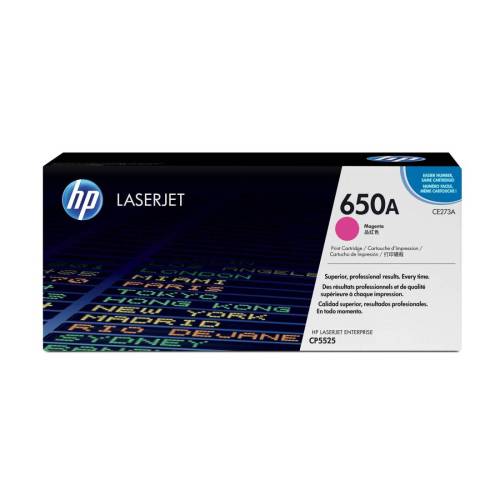 Hp - Toner originale - 650A- Magenta...