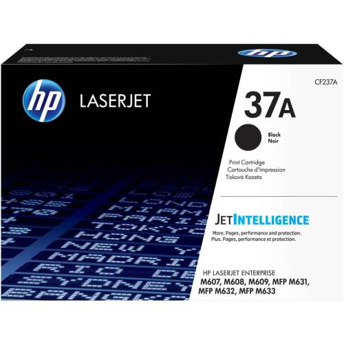 Hp - Toner originale- 37A - Nero -...