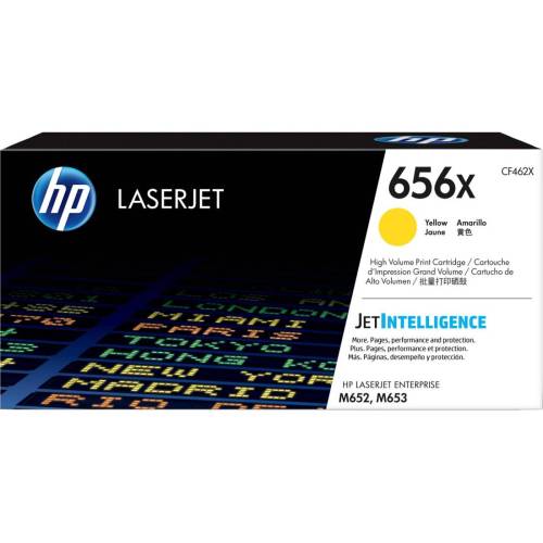 Hp - Toner originale - 656X - Giallo...