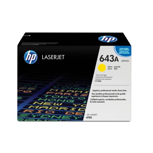 Hp - Toner originale - 643A - Giallo...
