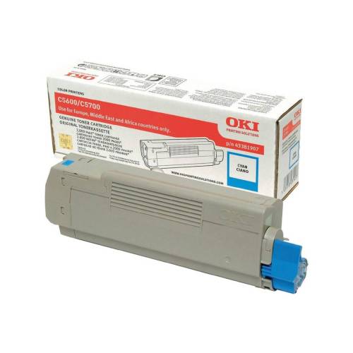 Oki - Toner - Ciano - C5600 C5700 -...