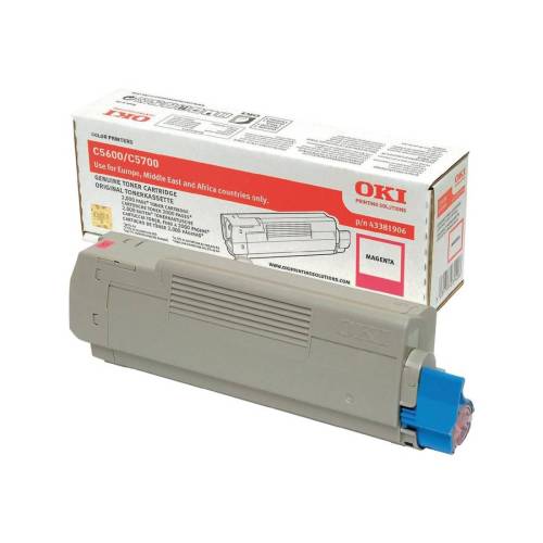 Oki - Toner - Magenta - C5600 C5700 -...