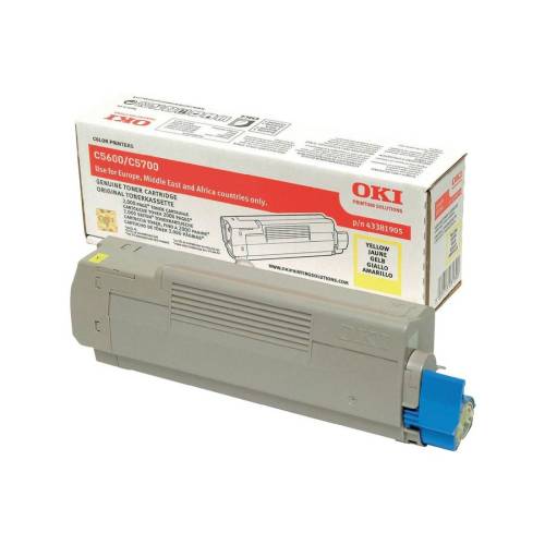 Oki - Toner - Giallo - C5600 C5700 -...