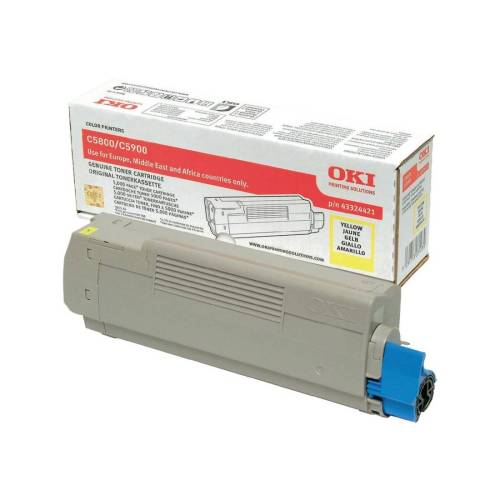 Oki - Toner - Giallo - C5800 C5900...