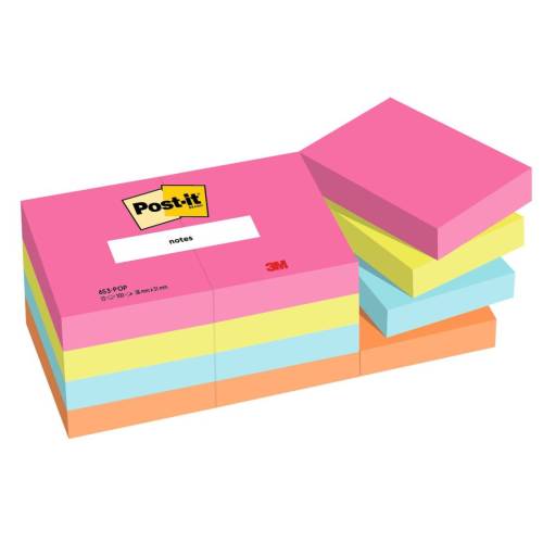 Blocco Post-it - 653-POP - 38 x 51 mm...