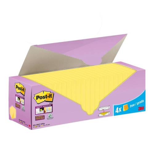 Blocco foglietti Post-it Super Sticky...