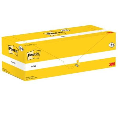Blocco foglietti Post-it Notes - 654-CY-VP24 - 76 x 76 mm - giallo Canary - 100 fogli - Post-it - conf. 24 blocchi