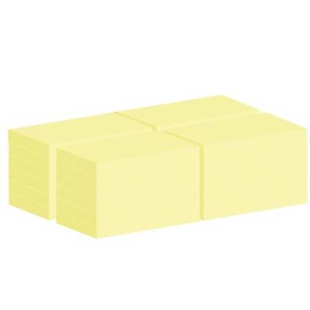 Blocco foglietti Post-it Notes - 655-CY-VP24 - 76 x 127 mm - giallo Canary - 100 fogli - Post-it - conf. 24 blocchi
