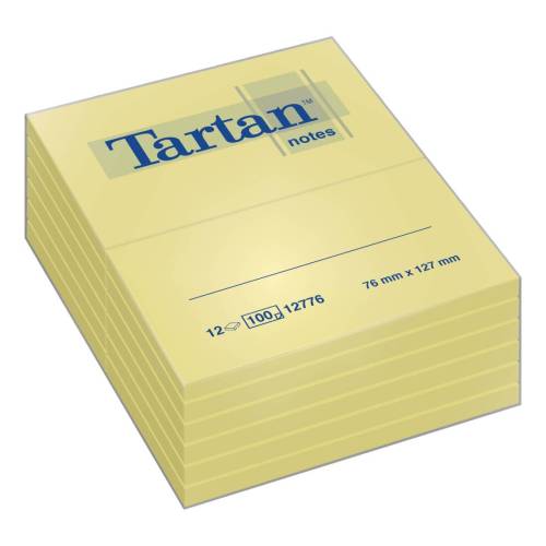 Blocco foglietti - giallo pastello -...