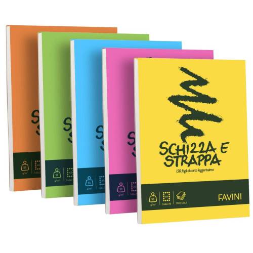 Blocco Schizza & Strappa - A5 - 150 x...