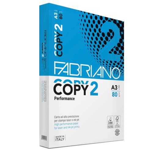 Carta Copy 2 - A3 - 80 gr - bianco -...