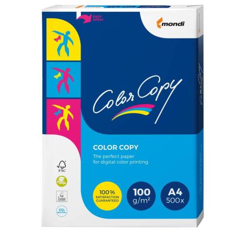 Carta Color Copy - A4 - 100 gr -...