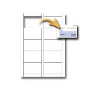 Biglietti da visita - 85 x...