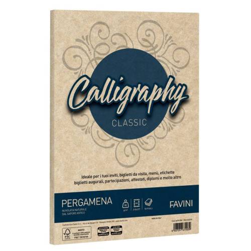 Carta Calligraphy Pergamena - A4 - 90...