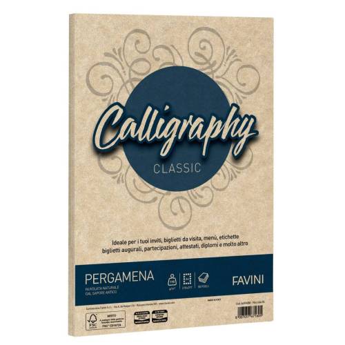 Carta Calligraphy pergamena - A4 -...