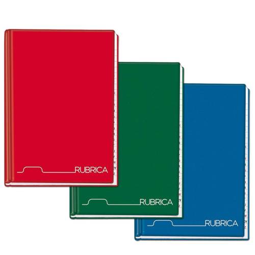 Rubrica cartonato - 1 rigo - A4 - 96...