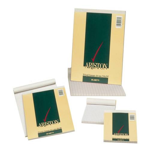Blocco note Ariston - 5mm - 100 x...