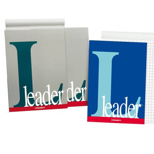 Blocco note Leader - bianco - 21 x...