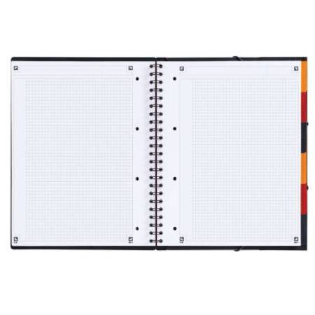 Blocco spiralato Organiser Book - 5mm con margine - 240 x 297mm - 80gr - 80 fogli - Oxford