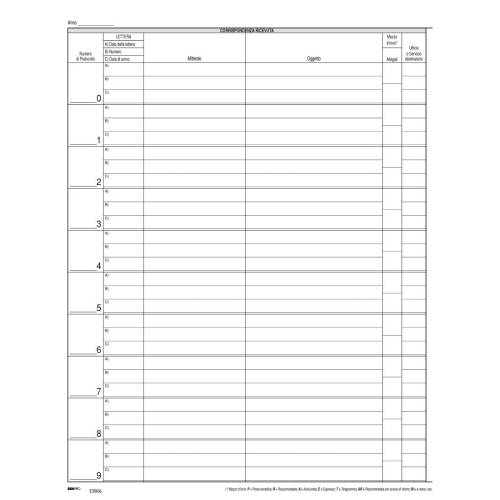 Registro corrispondenza...