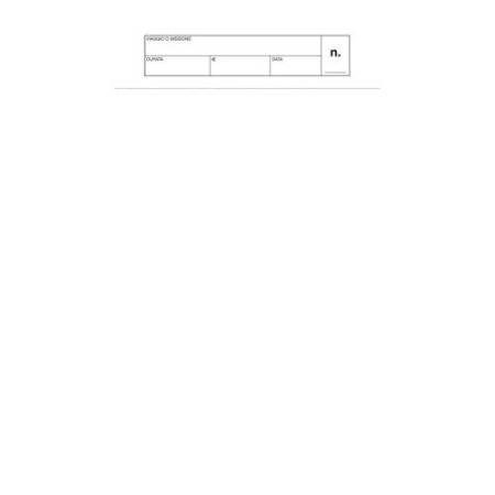 Blocco buste nota spese - 28 x 15cm - Edipro - conf. 25 buste