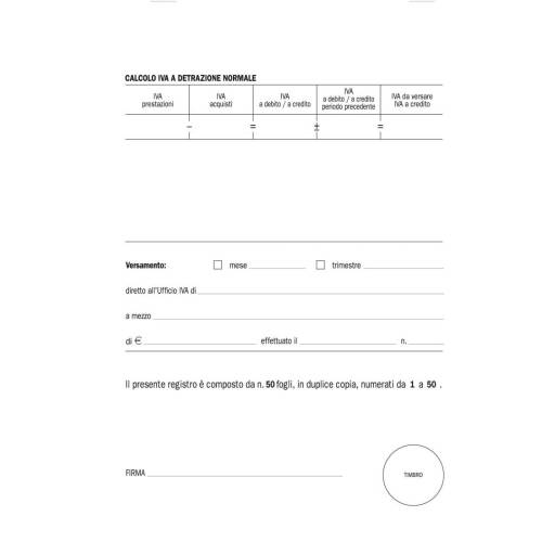 Blocco ricevute sanitarie numerate -...