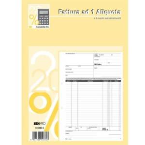 Blocco fatture 1 aliquota...