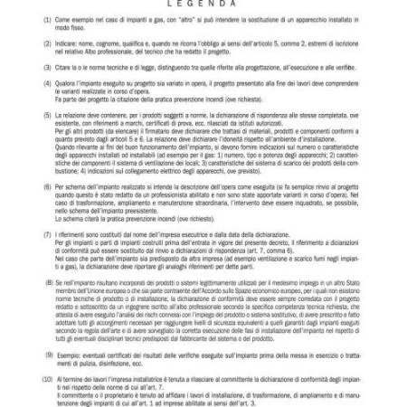 Dichiarazione conformità impianto Snap - 5 copie snap - 29,7 x 21cm - 100 fogli - Edipro