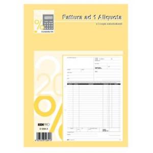 Blocco fatture 1 aliquota...