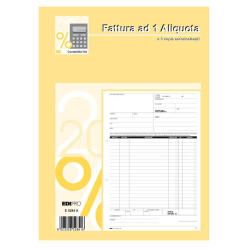 Blocco fatture 1 aliquota Iva -...
