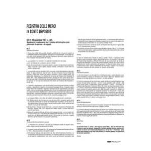 Registro merci in deposito... 2