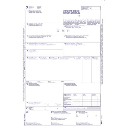 C.M.R. lettera vettura internazionale...