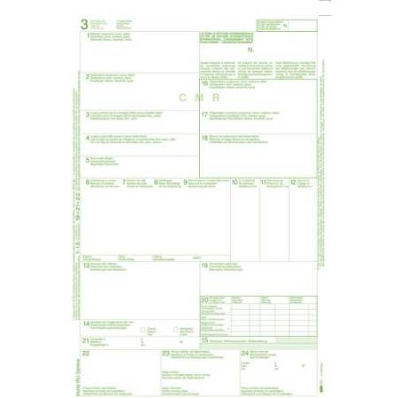 C.M.R. lettera vettura internazionale - 5 copie snap - 29,7 x 21cm - 50 fogli - Edipro