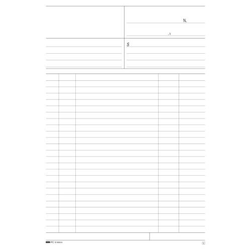 Blocco multiuso bianco - 50/50 fogli...