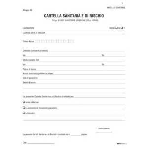 Cartella sanitaria di...
