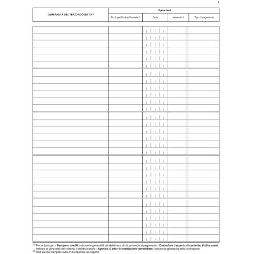 Registro antiriciclaggio operatori...