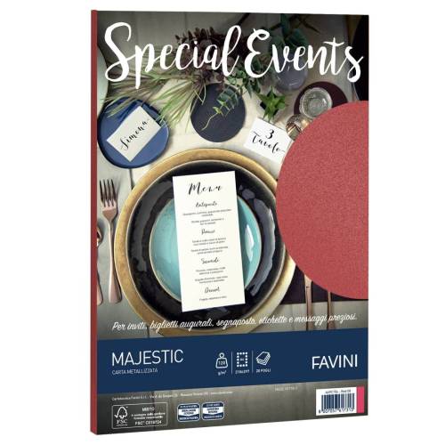 Carta metallizzata Special Events -...