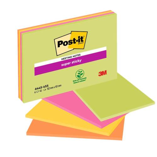 Blocco foglietti Post-it Super Sticky...