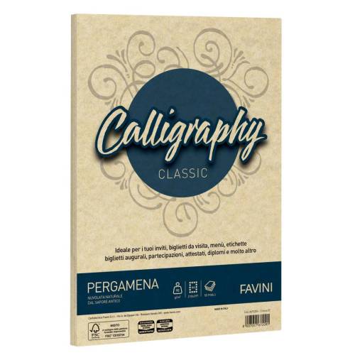 Carta Calligraphy Pergamena - A4 - 90...