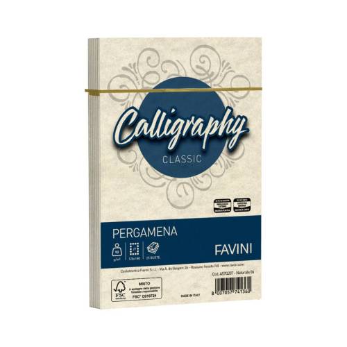 Busta Calligraphy Pergamena - 120 x...