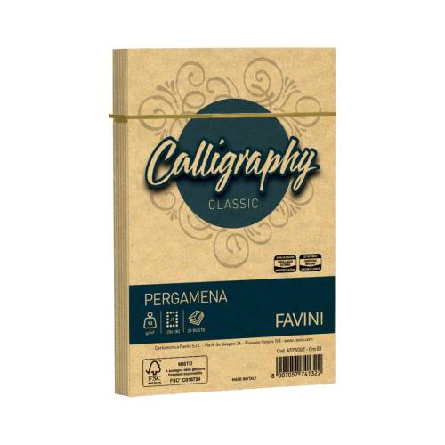Busta Calligraphy Pergamena - 120 x...