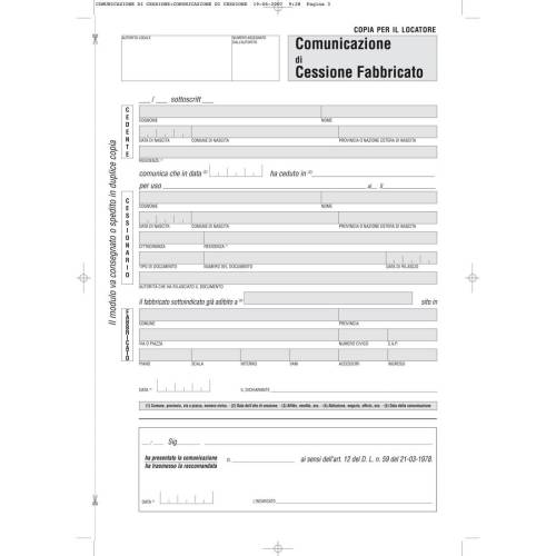 Fascicolo contratto di locazione...