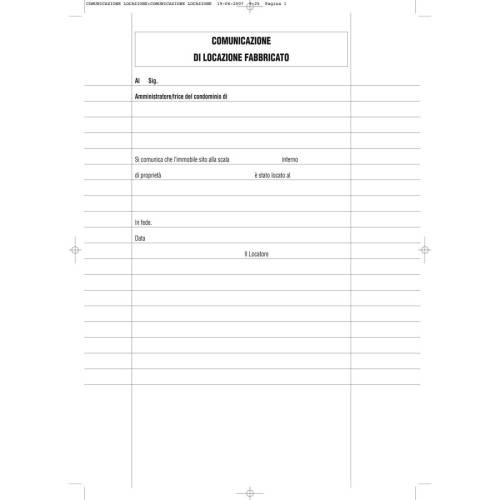 Fascicolo contratto di locazione...