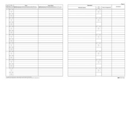 Registro antiriciclaggio per professionisti - 31 x 24cm - 46 fogli - Edipro